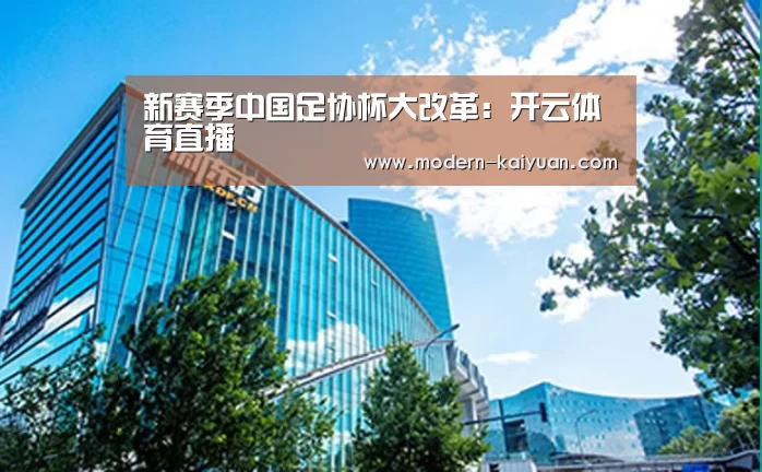 新赛季中国足协杯大改革:开云体育直播